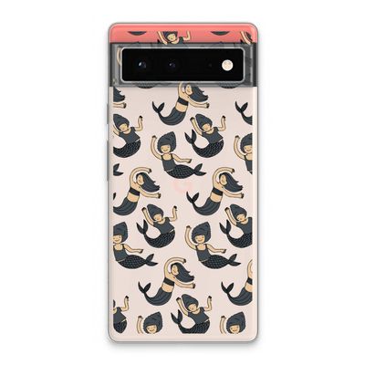 Zeemeermin: Google Pixel 6 Transparant Hoesje