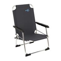 Bo-camp Strandstoel Copa Rio Beach Graphite Stoel Zwart
