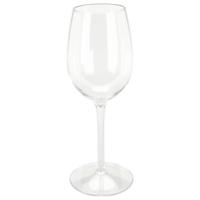 Excellent Houseware Wijnglas - 1x - transparant - kunststof - 330 ml - Wijnglazen - thumbnail