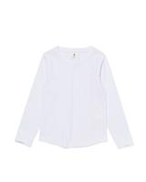 HEMA Kinder t-shirts biologisch katoen - 2 stuks wit (wit)