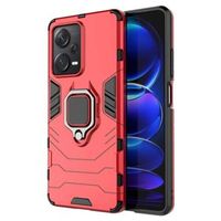 Xiaomi Redmi Note 12 Pro+ Hybrid Case met Ringhouder - Rood