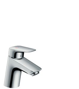 Hansgrohe Logiss wastafelkraan 70 CoolStart met waste chroom 71072000