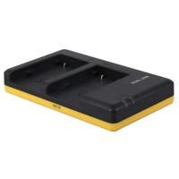 Duo oplader voor 2 camera accu's Canon NB-2LH