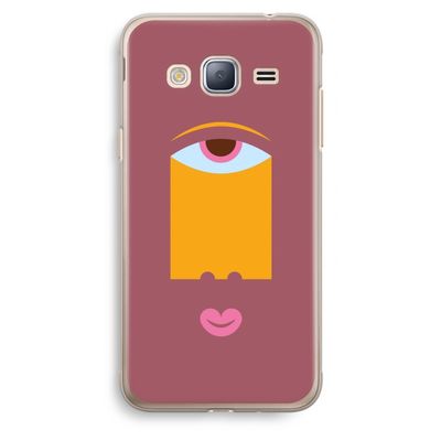 Mono V: Samsung Galaxy J3 (2016) Transparant Hoesje