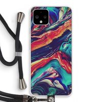 Chameleon Sun: Pixel 4 Transparant Hoesje met koord Chameleon Sun: Pixel 4 Transparant Hoesje met koord