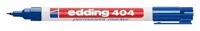 Viltstift edding 404 rond 0.75mm blauw