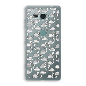 Zwanen: Sony Xperia XZ2 Compact Transparant Hoesje