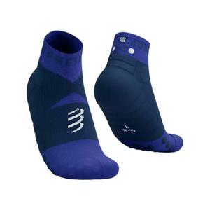 Compressport Ultra trail low socks - BLAUW - Unisex