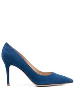 Gianvito Rossi escarpins Gianvito 85mm à bout pointu - Bleu