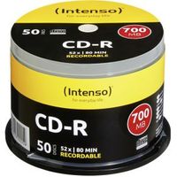 1x50 Intenso CD-R 80 / 700MB 52x Speed. Cakebox 1x50 Intenso CD-R 80 / 700MB 52x Speed. Cakebox