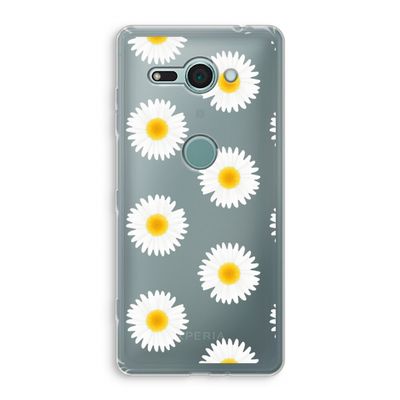 Margrietjes: Sony Xperia XZ2 Compact Transparant Hoesje