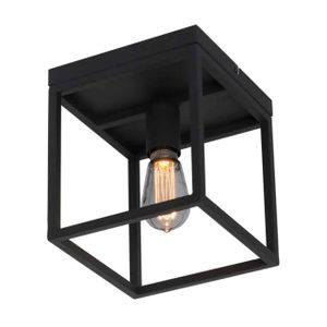 Freelight Plafondlamp Novanta B 22 cm H 25 cm Zwart