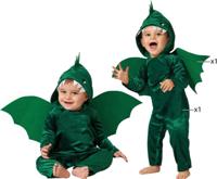 Kostuums voor Baby's Draak Groen Maat 6-12 Maanden (8422259754909)