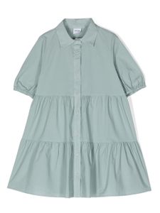 Aspesi Kids robe-chemise à manches courtes - Vert