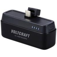 VOLTCRAFT VC-PBP3040PD Powerbank 4500 mAh Power Delivery Li-ion Zwart (mat) Statusweergave - thumbnail