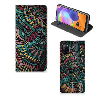 Samsung Galaxy A31 | Hoesje met Magneet | Aztec