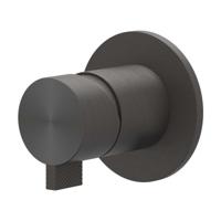 Inbouw Douchemengkraan IVY Tribe Eenhendel Inclusief Inbouwdeel RVS316 Geborsteld Carbon Black PVD