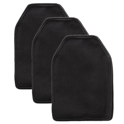 5Five Wijnfles koeler/koelelement hoes - Set van 3x stuks - zwart - 22 cm - Flessenkoeler - Wijnkoel