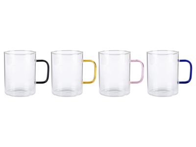 ERNESTO Glazenset (Cappucinokopjes set van 4)