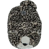 Grote panter/luipaard voetenwarmer slof voor kinderen/dames One size  -