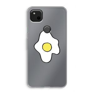 Spiegelei: Google Pixel 4a Transparant Hoesje