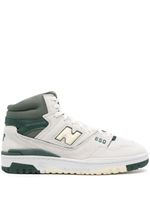 New Balance baskets montantes 650 en cuir - Blanc - thumbnail