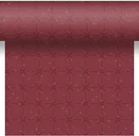 Duni dunicel 3-in-1 tafelloper gilded bauble 40x480cm bordeauxrood Duni dunicel 3-in-1 tafelloper gilded bauble 40x480cm bordeauxrood