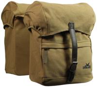 Greenlands dubbele fietstas travel bag 40 liter 30 x 37 x 17 cm zandkleur