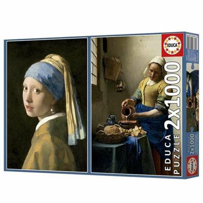 Puzzel Educa Vermeer (2 Stuks)