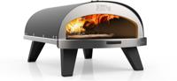 ZiiPa Pizza Oven Piana - Gasmodel - met Thermometer - Antraciet - voor ø 30 cm pizza&apos;s - Roterende pizzasteen