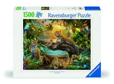 Ravensburger puzzel Luipaarden in de jungle 1500 stukjes