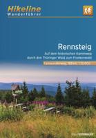 Wandelgids Hikeline Rennsteig durch den Thüringer Wald zum Frankenwald | Esterbauer