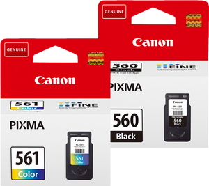 Canon PG-560 + CL-561 Cartridge Combo Pack