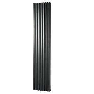 Haceka Mojave Alu Adoria designradiator 183,80x38cm 1377 watt antraciet 1156524