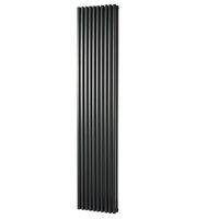 Haceka Mojave Alu Adoria designradiator 183,80x38cm 1377 watt antraciet 1156524 - thumbnail