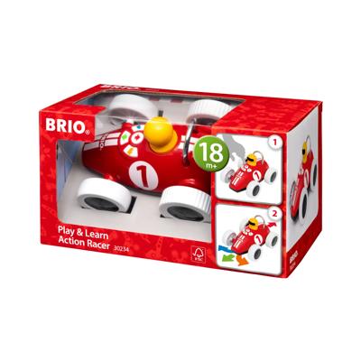 BRIO speel en leer action racer