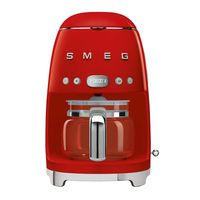 Smeg DCF02RDEU koffiezetapparaat Volledig automatisch Filterkoffiezetapparaat 1,4 l