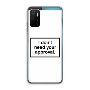 Don't need approval: Xiaomi Poco M3 Pro 5G Transparant Hoesje