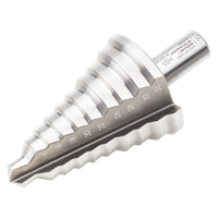 Wolfcraft HSS-getrapte boor / Stappenboor | T10 | Ø8-35mm | 1 stuk - 2585000