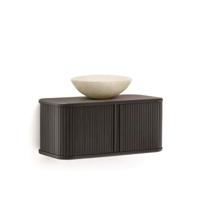 Kave Home Mailen badkamerkast Zwart