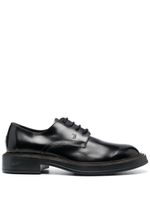 Tod's chaussures oxford en cuir à lacets - Noir - thumbnail