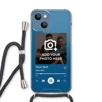 Music Player: iPhone 13 Transparant Hoesje met koord