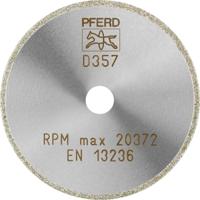 PFERD TOOLS 68407503 D1A1R 75-2-10 D 357 GAD Diamanten doorslijpschijf Diameter 75 mm Boordiameter 10 mm Duroplast, Technisch keramiek 1 stuk(s)