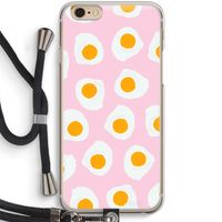 Dancing eggs: iPhone 6 / 6S Transparant Hoesje met koord