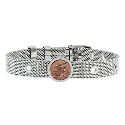 Talent Jewels TJA-1-01-02-1-215 Zilverkleurig Heren armband