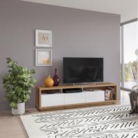 Home365 TV-meubel Celano - Wotan Eiken / Wit