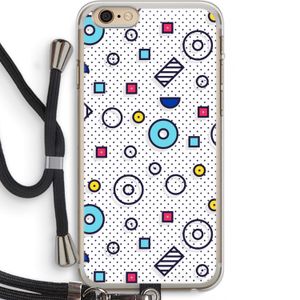 8-bit N°9: iPhone 6 PLUS / 6S PLUS Transparant Hoesje met koord