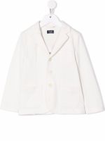 Il Gufo blazer à simple boutonnage - Blanc Il Gufo blazer à simple boutonnage - Blanc