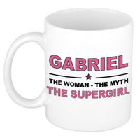 Gabriel The woman, The myth the supergirl collega kado mokken/bekers 300 ml - thumbnail