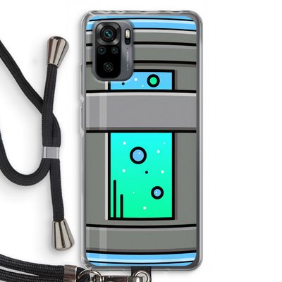 Chug Bottle: Xiaomi Redmi Note 10 Pro Transparant Hoesje met koord